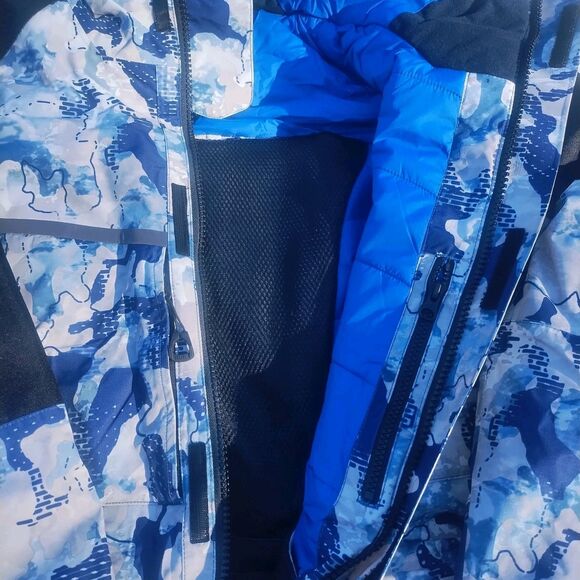 Huk Fishing Icon X Refraction Superior Water and Windproof Hooded Jacket 2XL NEW - Picture 2 of 6